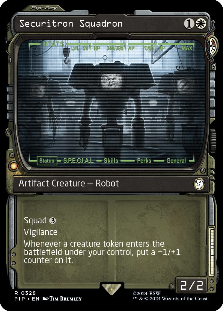 Securitron Squadron (Showcase)