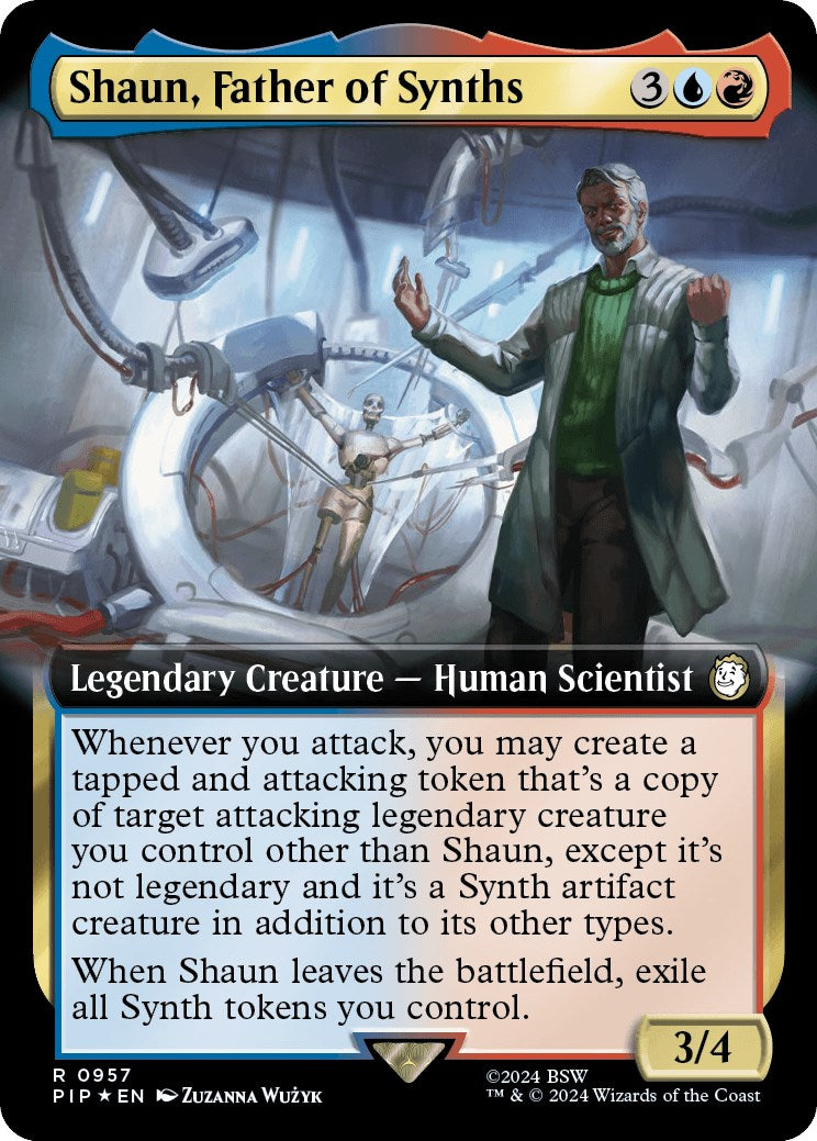 Shaun, Father of Synths (Extended Art) (Surge Foil)