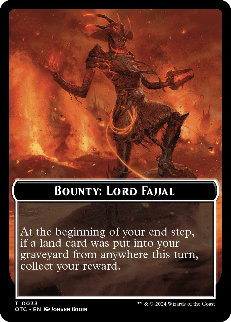 Bounty: Lord Fajjal // Bounty Rules Double-Sided Token