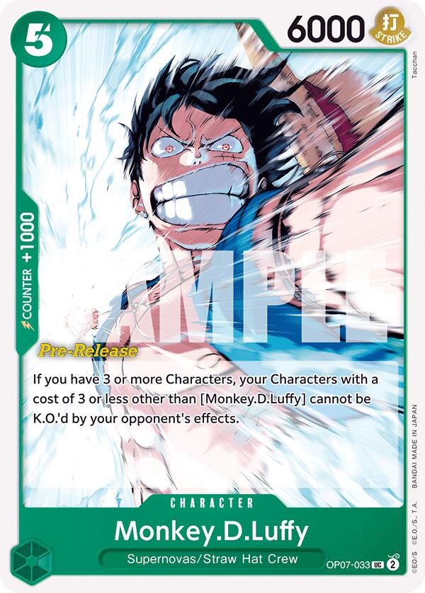 Monkey.D.Luffy トレーディングカード Luffy!!