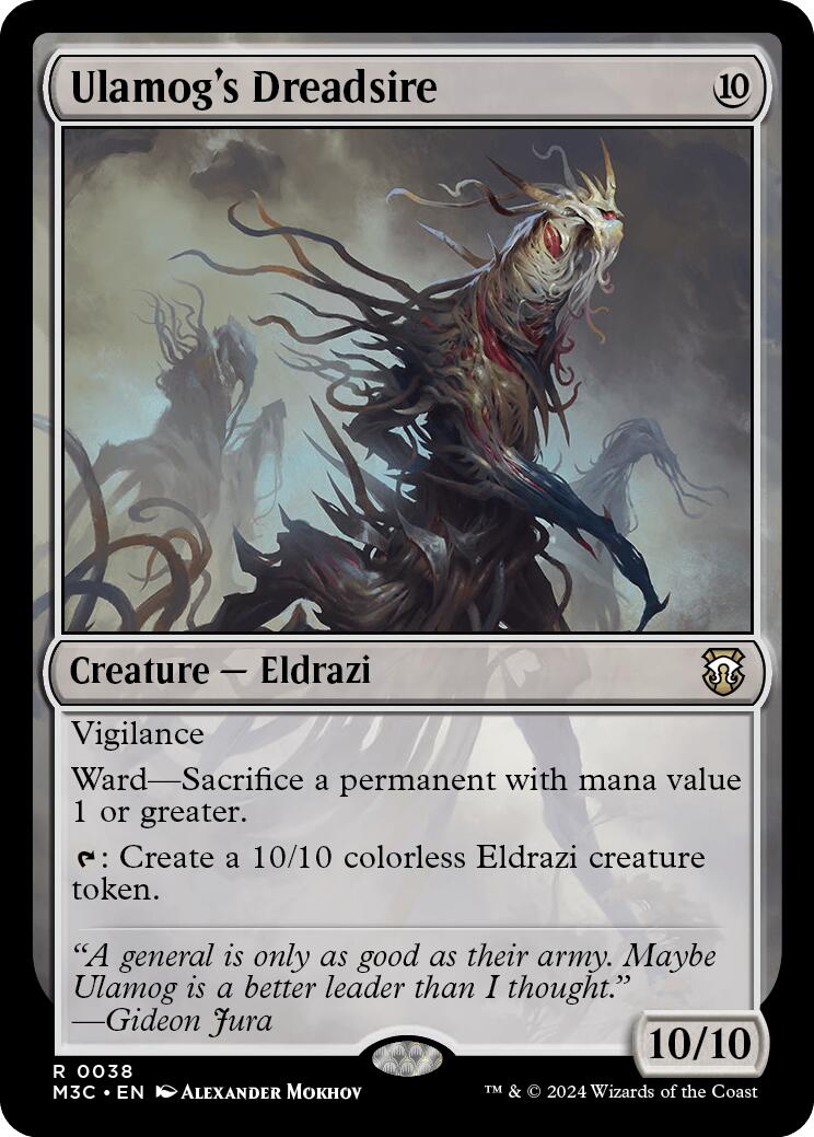 Ulamog's Dreadsire (Ripple Foil)