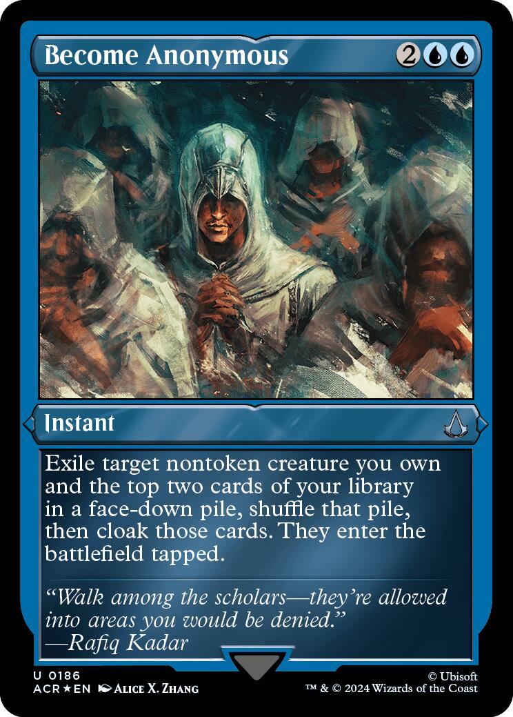 Become Anonymous (Foil Etched)
