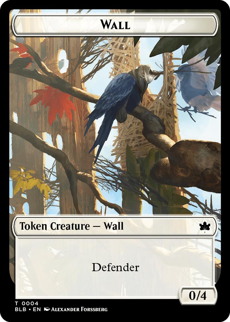 Wall // Intrepid Rabbit Double-Sided Token