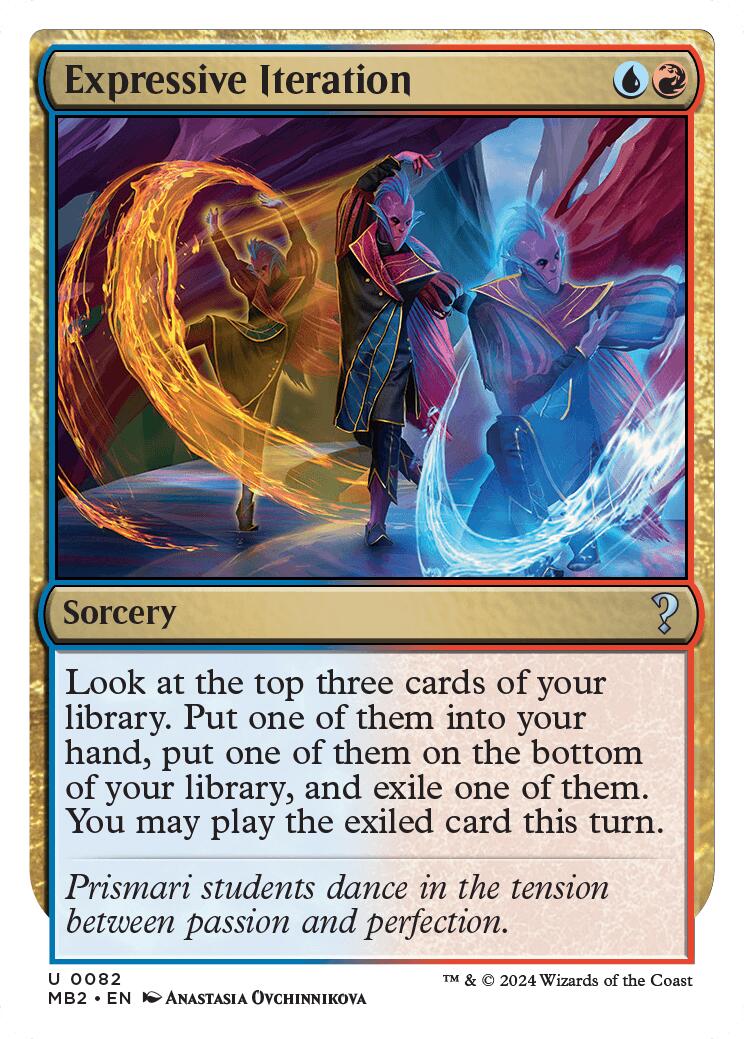 Expressive Iteration (White Border)