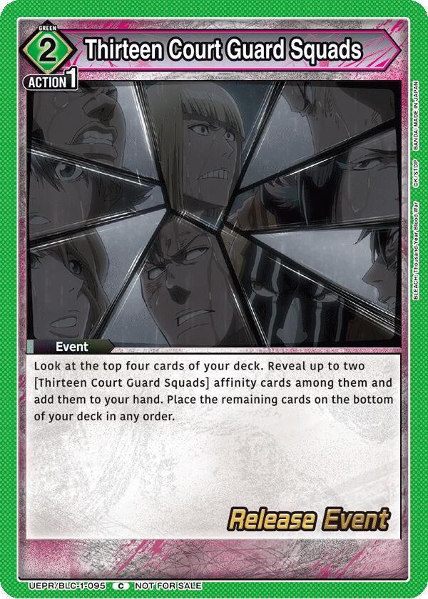 Thirteen Court Guard Squads