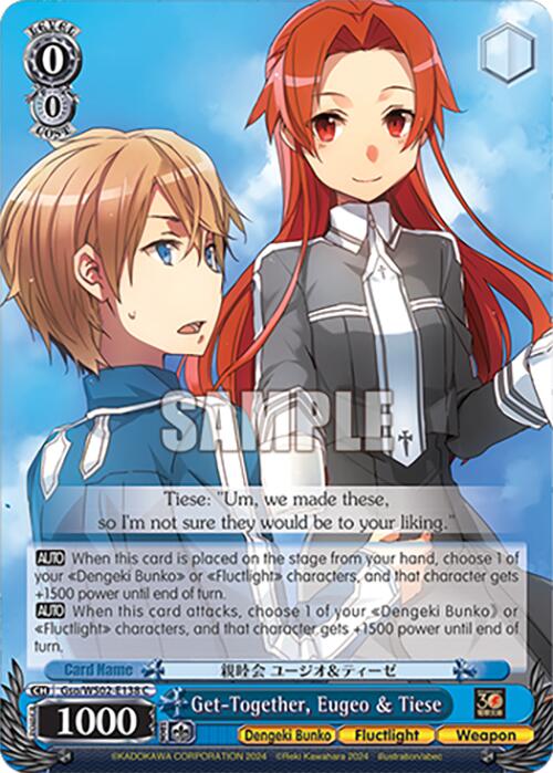 Get-Together, Eugeo & Tiese