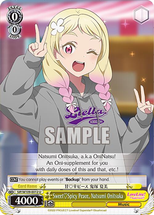 SweetSpicy Peace, Natsumi Onitsuka