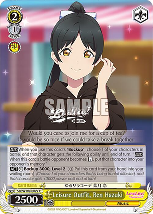 Leisure Outfit, Ren Hazuki