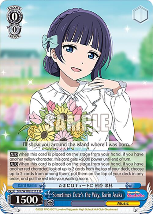 Sometimes Cute's the Way, Karin Asaka