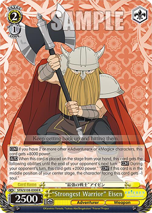 "Strongest Warrior" Eisen