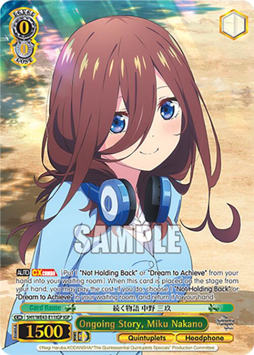 Ongoing Story, Miku Nakano (IGP)