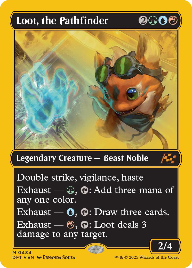 Loot, the Pathfinder (First-Place Foil)