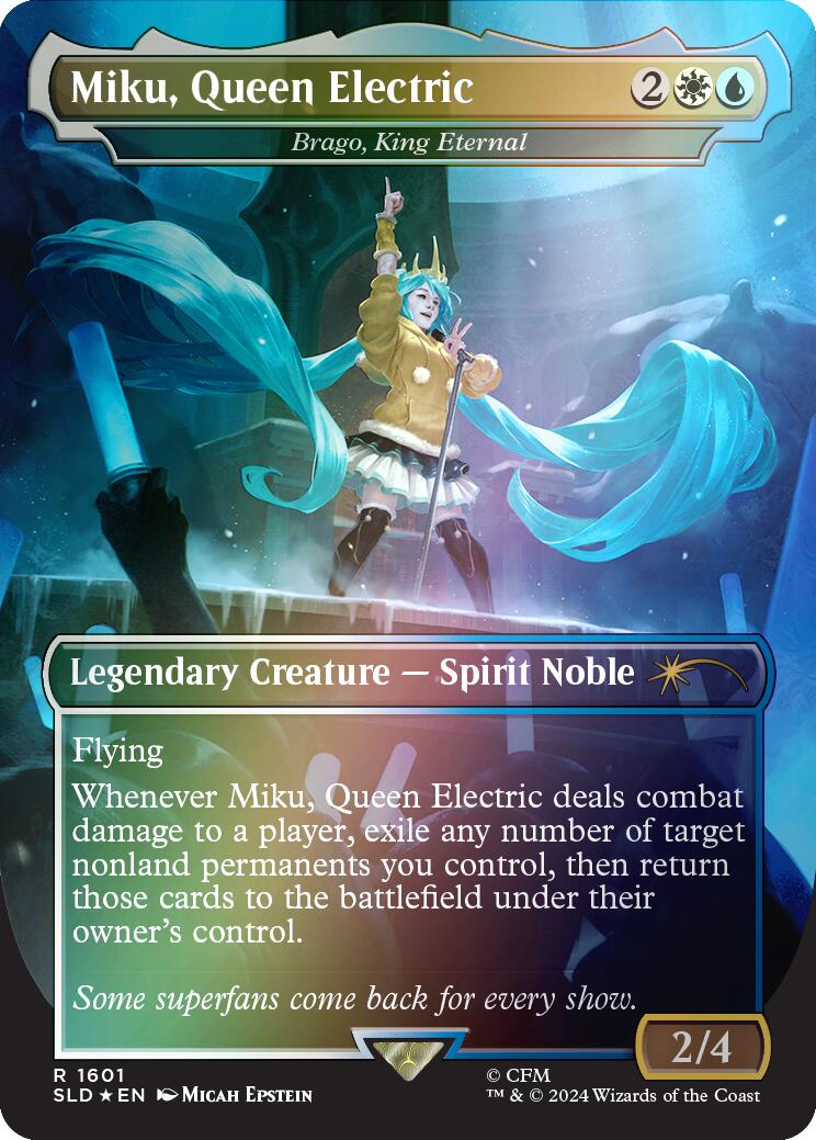 Miku, Queen Electric - Brago, King Eternal (Rainbow Foil)
