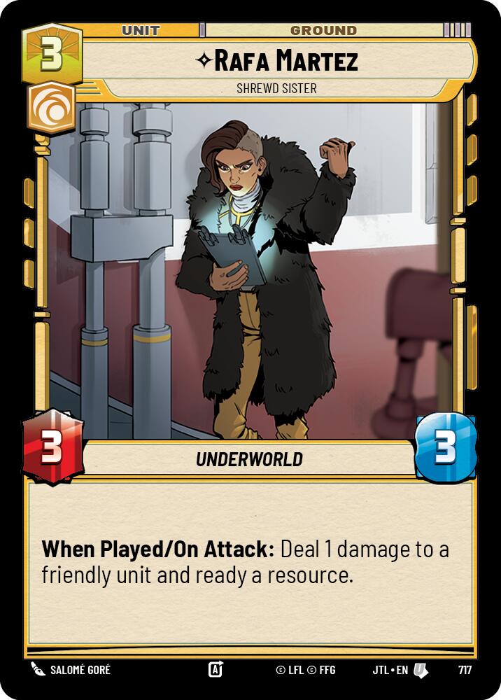 Rafa Martez - Shrewd Sister (Foil)