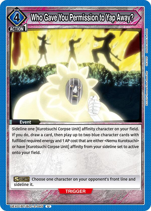 Who Gave You Permission to Yap Away?