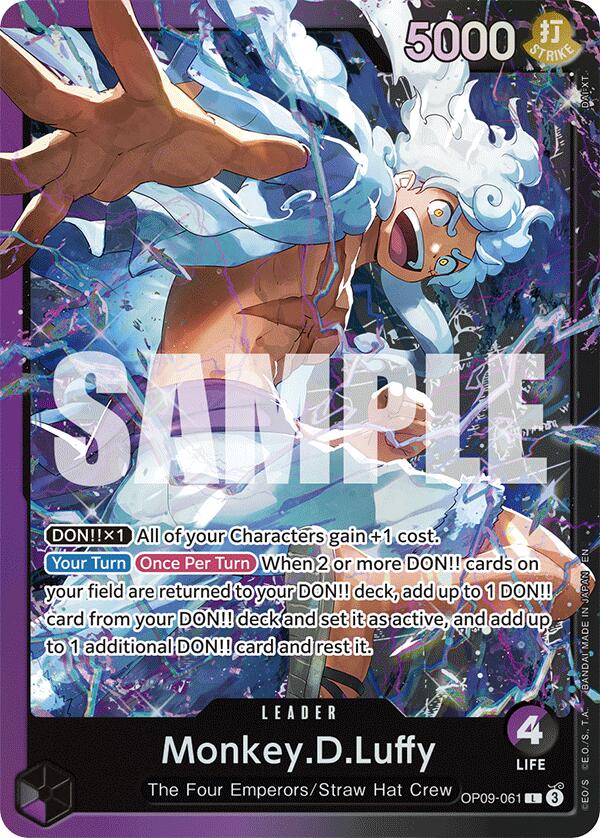 Monkey.D.Luffy (OP09-061) [ST-26 - OP09-061] – Black Vault Gaming