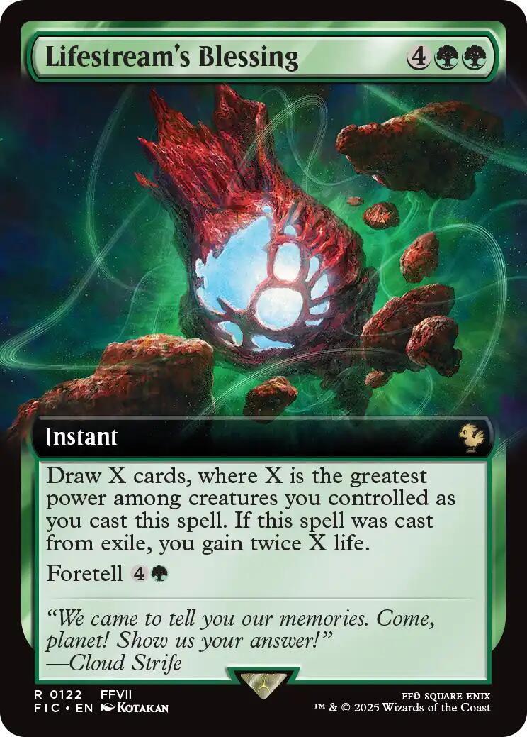 Lifestream's Blessing (Extended Art)