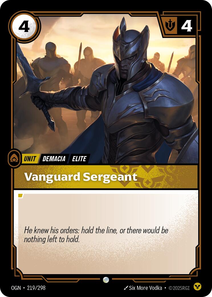 Vanguard Sergeant
