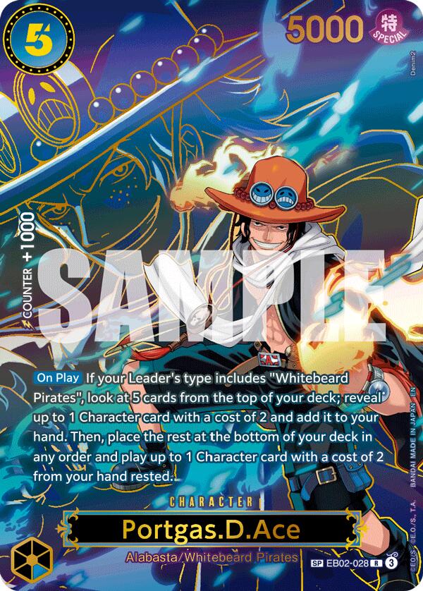 Portgas.D.Ace - EB02-028 (SP)
