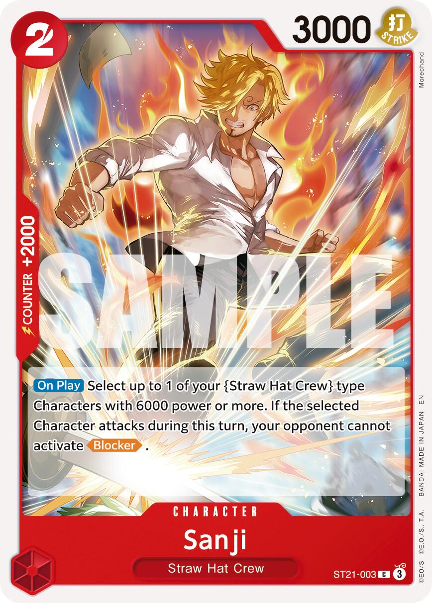Sanji - ST21-003 (Reprint)