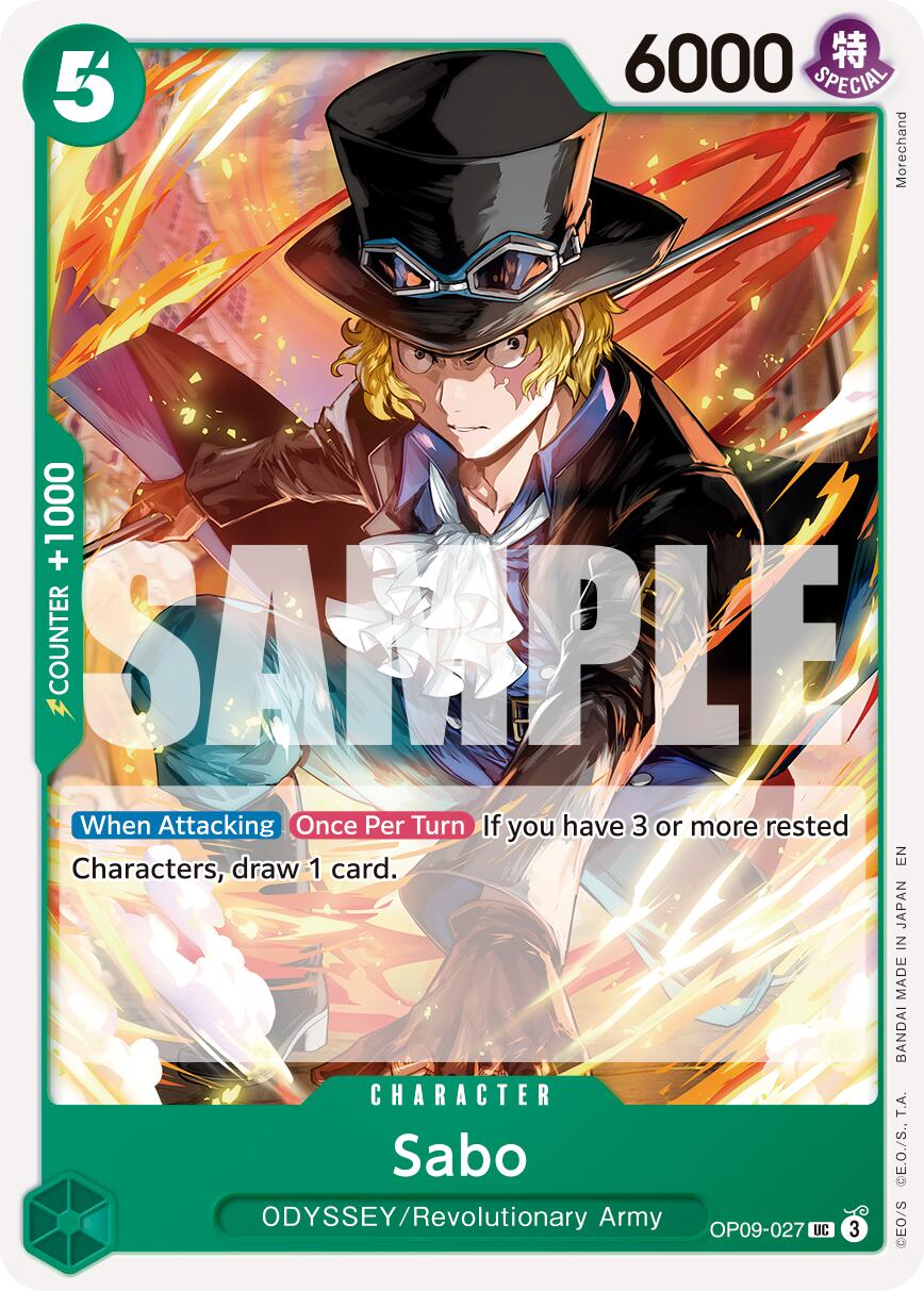Sabo - OP09-027 (Reprint)