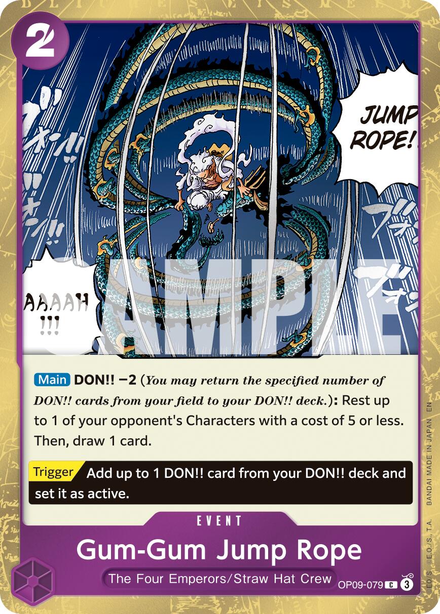 Gum-Gum Jump Rope (Pirate Foil)