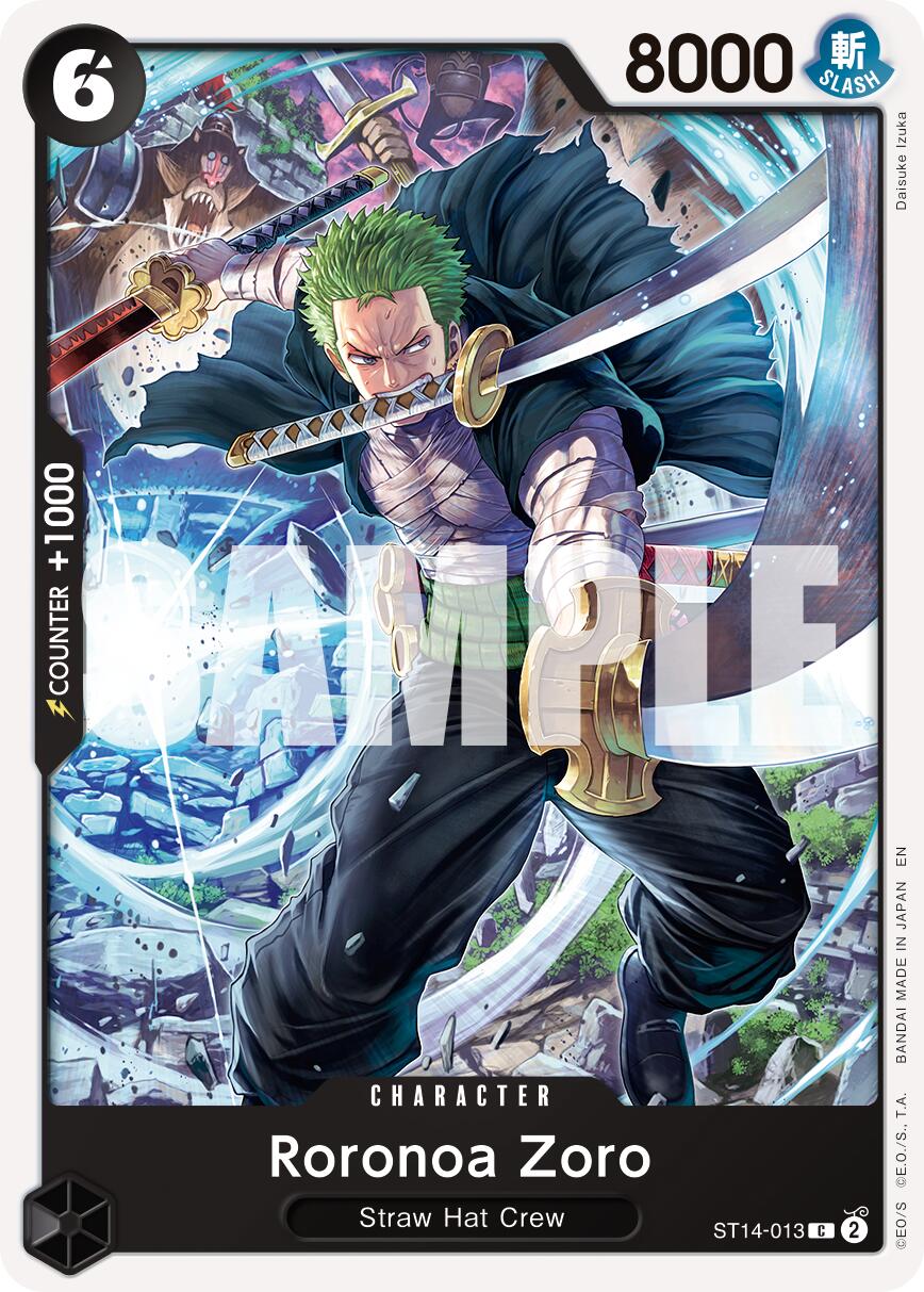 Roronoa Zoro - ST14-013 (Reprint)