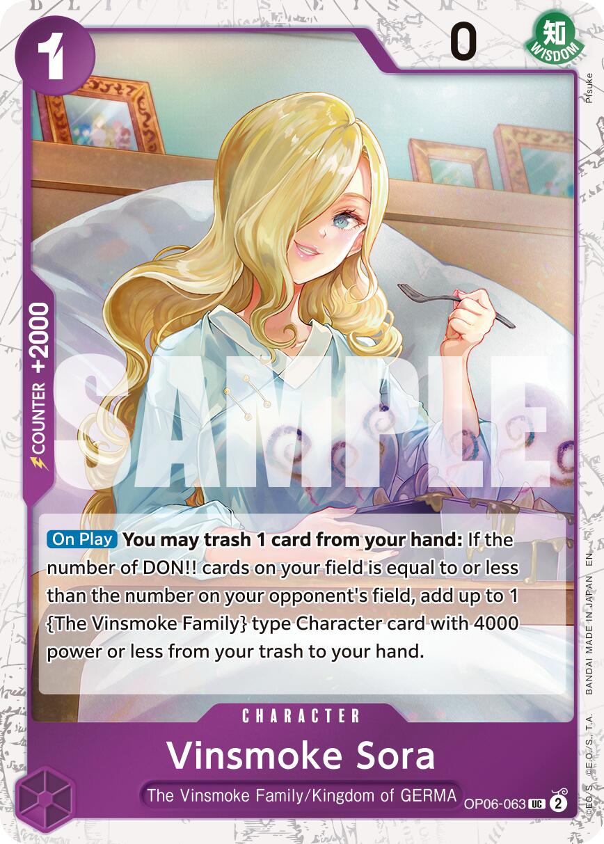 Vinsmoke Sora (Pirate Foil)