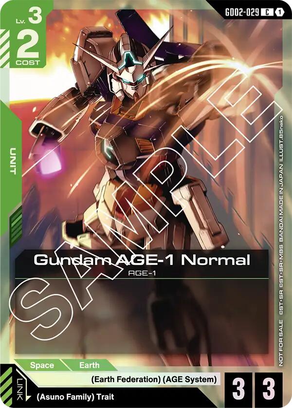Gundam AGE-1 Normal (Store Tournament Participant Pack 02)