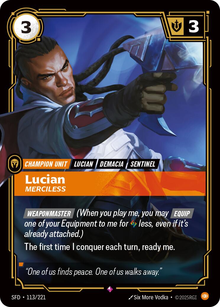 Lucian - Merciless