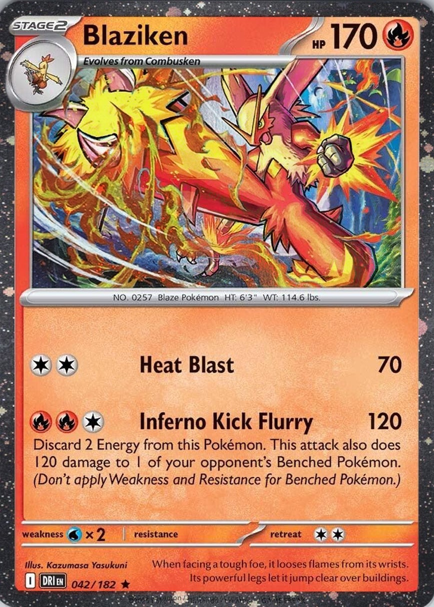 Blaziken (Cosmos Holo)