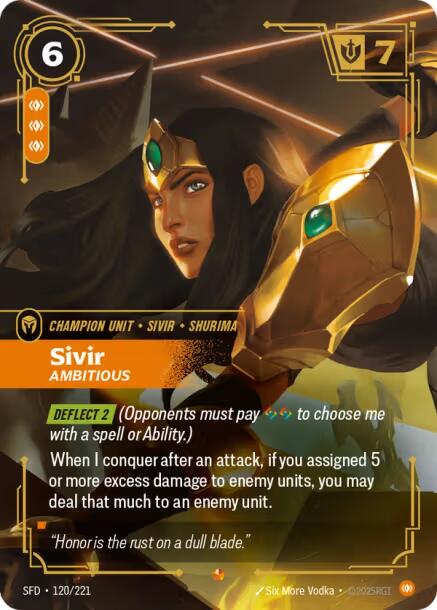 Sivir - Ambitious