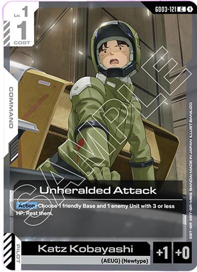 Unheralded Attack