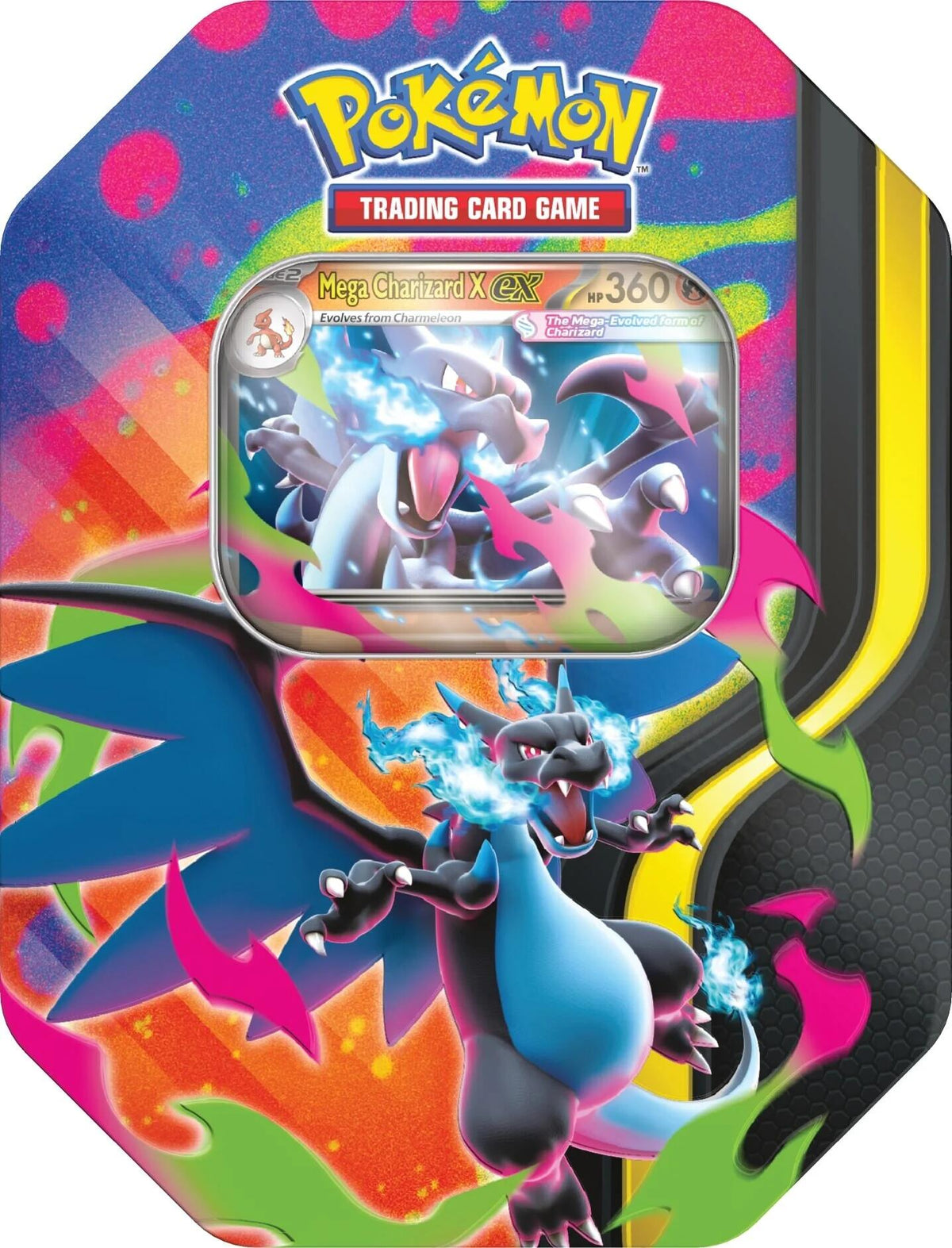 Mega Charizard Tin (Mega Charizard X)