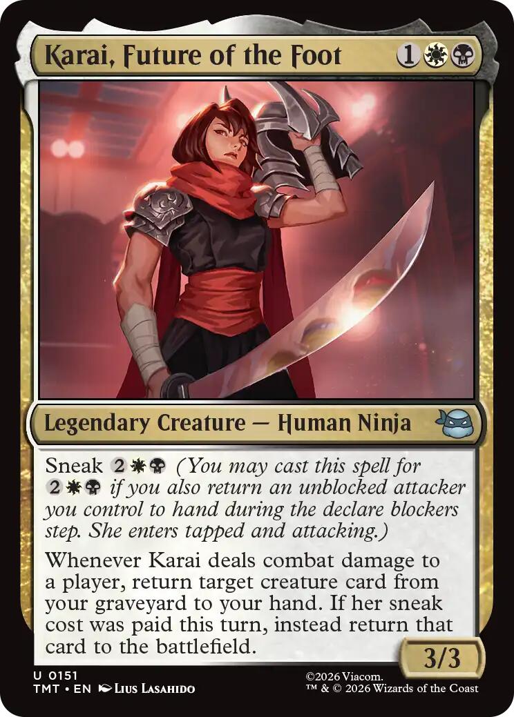 Karai, Future of the Foot