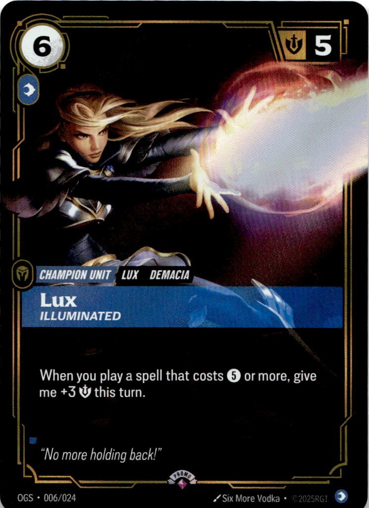 Lux, Illuminated