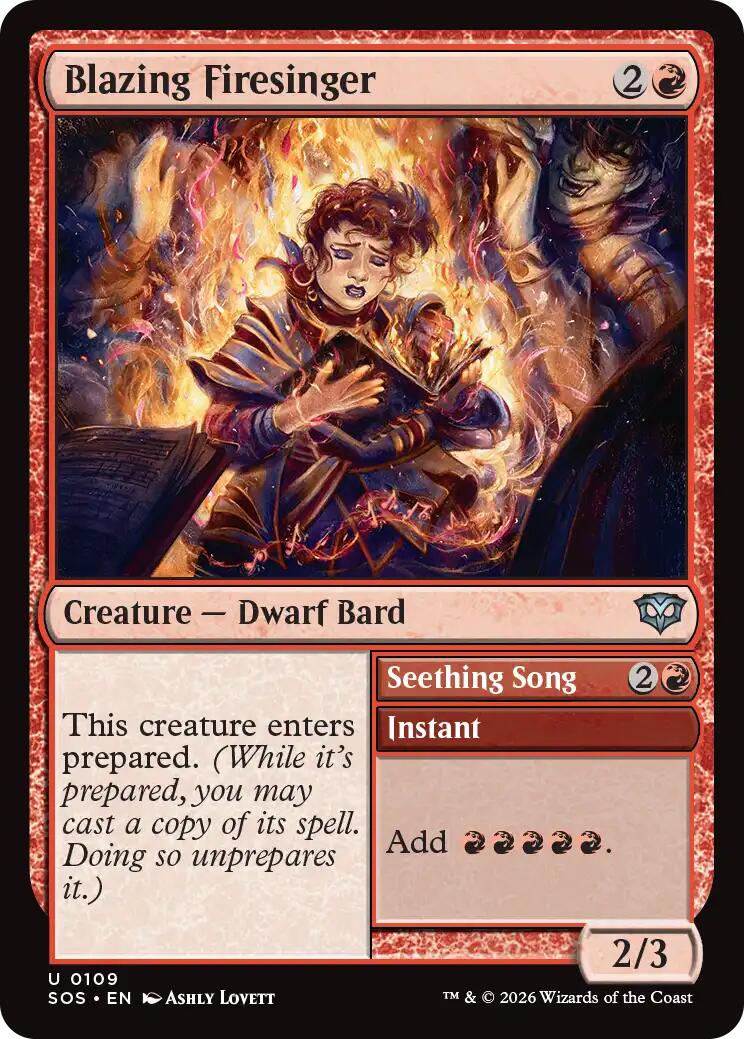 Blazing Firesinger