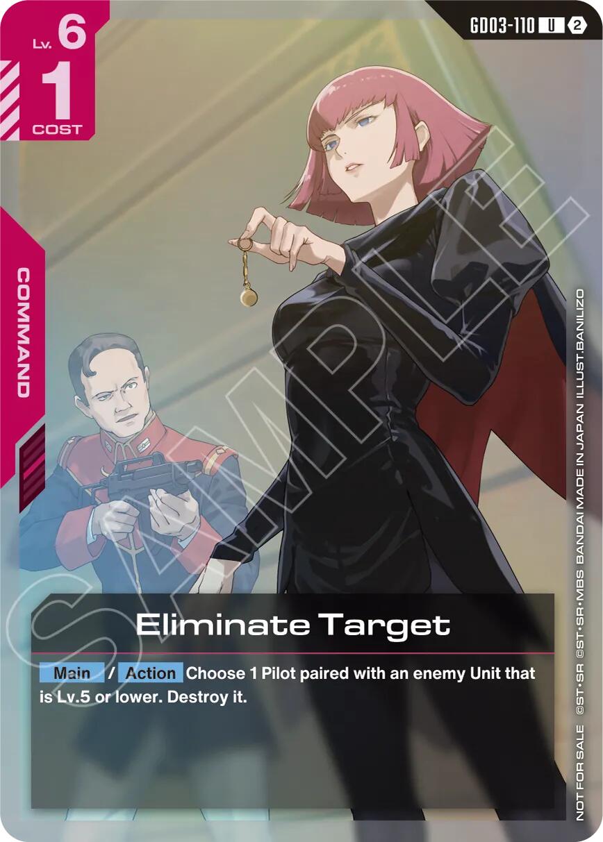 Eliminate Target (Store Tournament Participation Pack 05)
