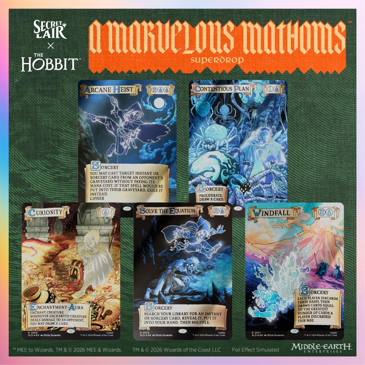 Secret Lair Drop: Secret Lair x The Hobbit: He Who Walks Unseen - Out Of Sight Foil Edition