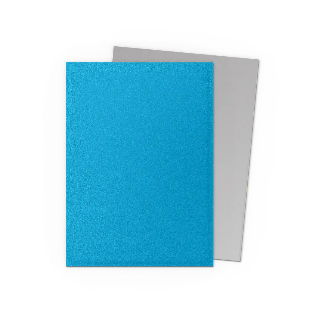 Dragon Shield: Standard 100ct Sleeves - Sky Blue & Silver (Dual Matte)