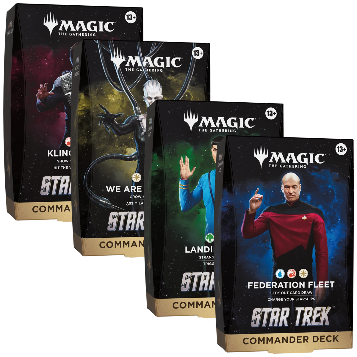 *PRE-ORDER* Magic: The Gathering - Star Trek Commander Deck (Set of 4) DELAYED