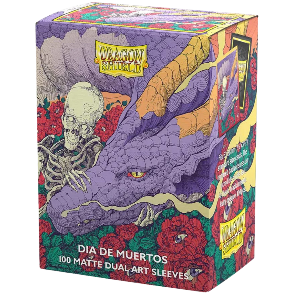 Dragon Shield: Standard 100ct Sleeves - Dia De Muertos (Dual Matte)