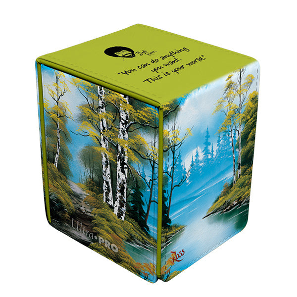 Ultra Pro Bob Ross Alcove Flip Deck Box - Lakeside Path