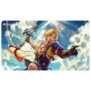 MTG UltraPro Playmat: Universes Beyond: Final Fantasy Commander - Tidus, Yuna's Guardian