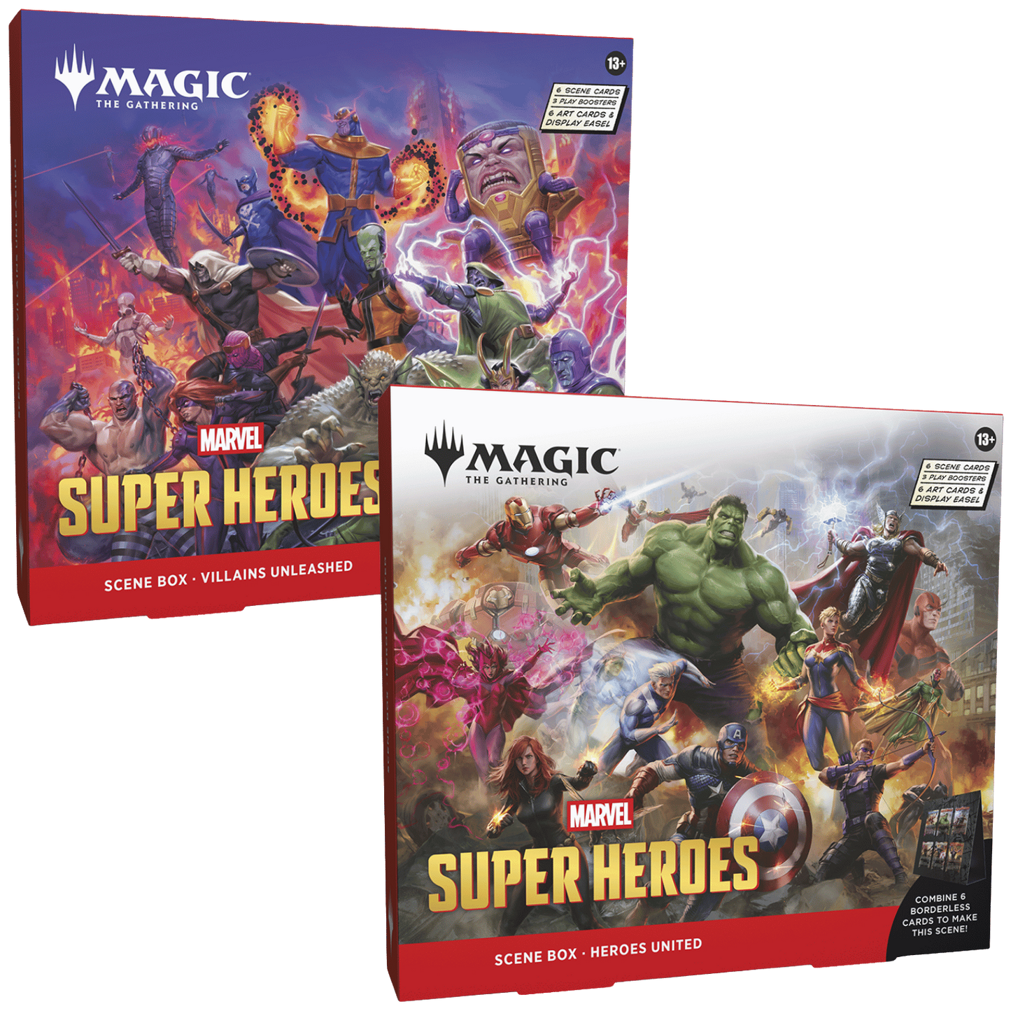 *PRE-ORDER* Magic: The Gathering - Marvel Super Heroes Scene Box (SET OF 2)