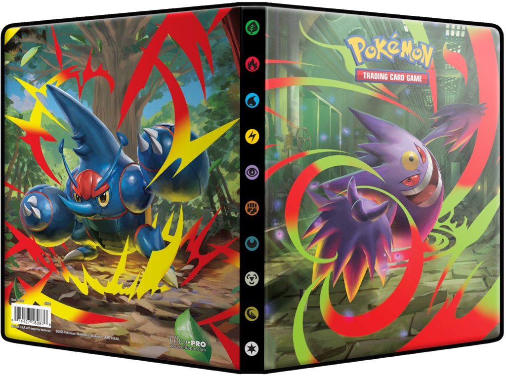 Ultra Pro Pokemon 4 Pocket Binder - Gengar/Greninja