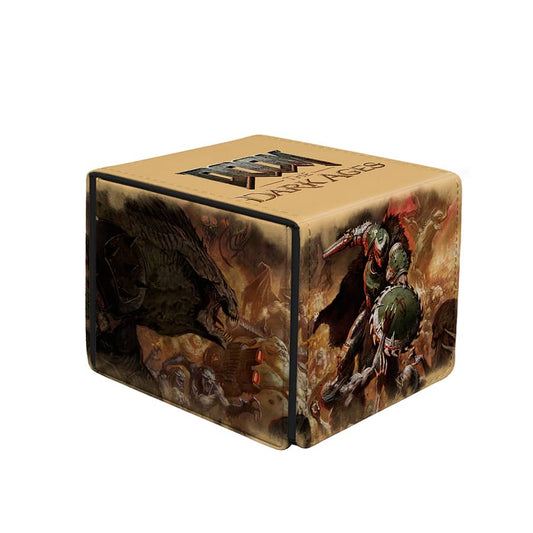 ULTRA PRO ALCOVE EDGE DECK BOX: DOOM: THE DARK AGE (BETHESDA)
