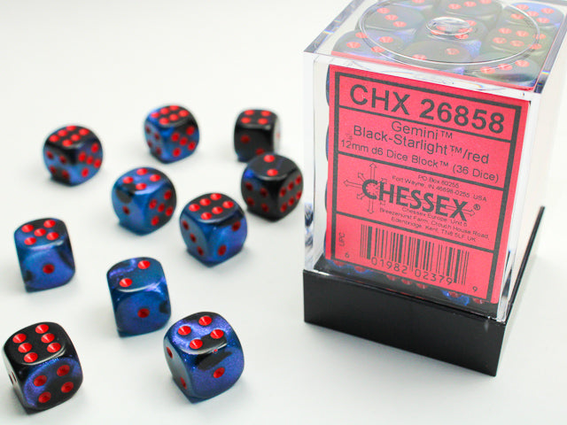 12mm D6 Dice Block: Gemini