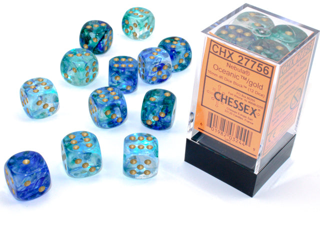 D6 Dice Block: Nebula