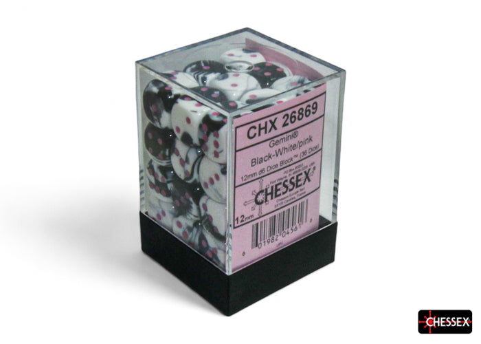 12mm D6 Dice Block: Gemini